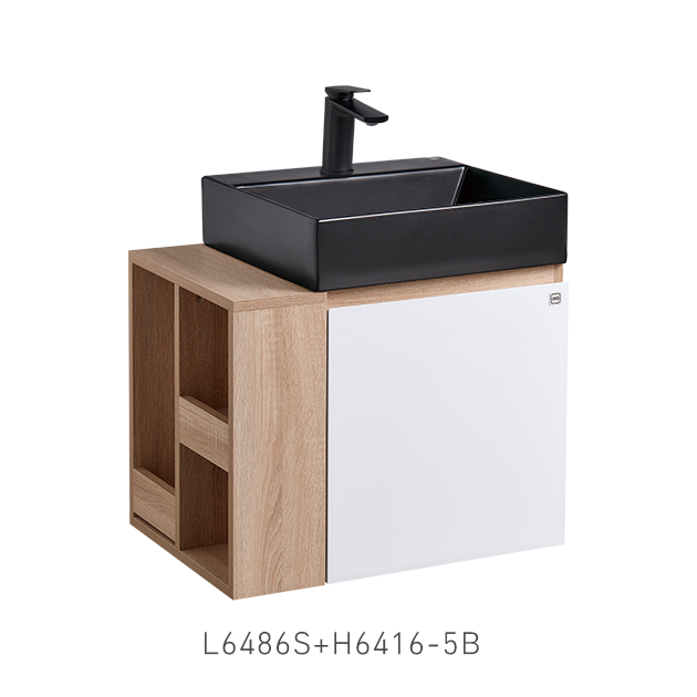檯面式臉盆盆櫃組L6416S+H6416-5B L6416S+H6416-5A F8066 - OVOtoilet